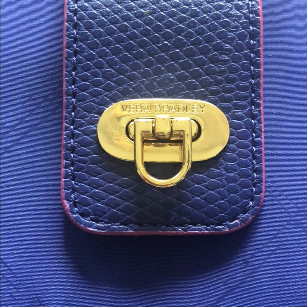 Vera Bradley zipper wallet with compartments